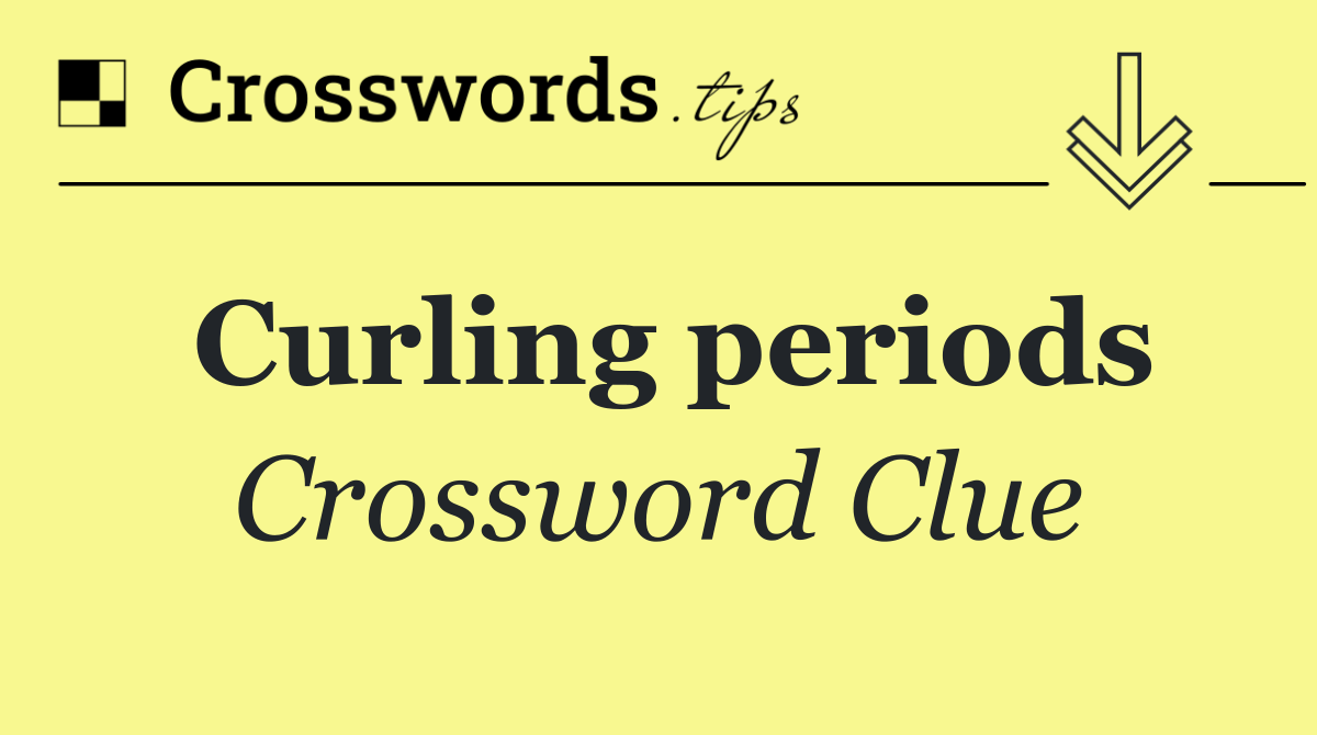 Curling periods