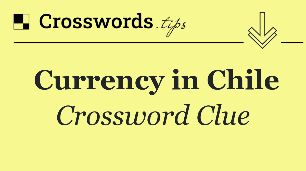 Currency in Chile