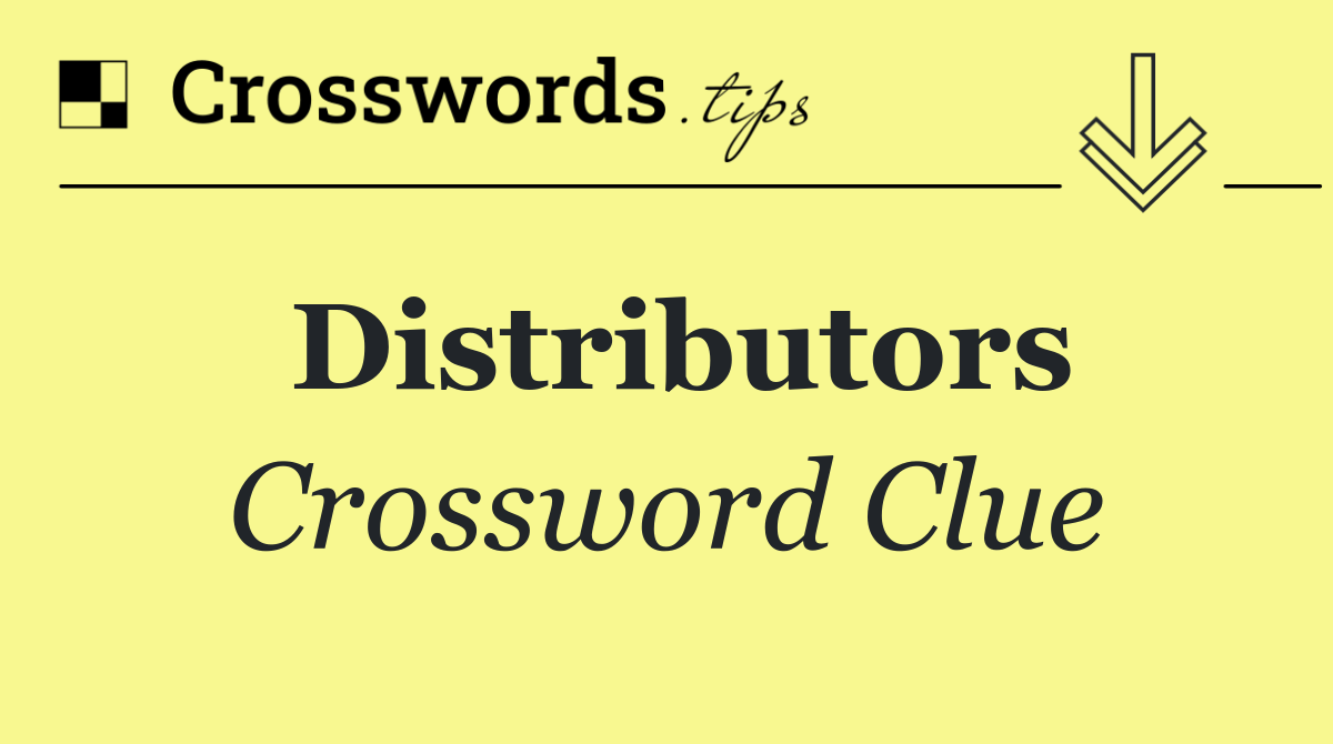 Distributors