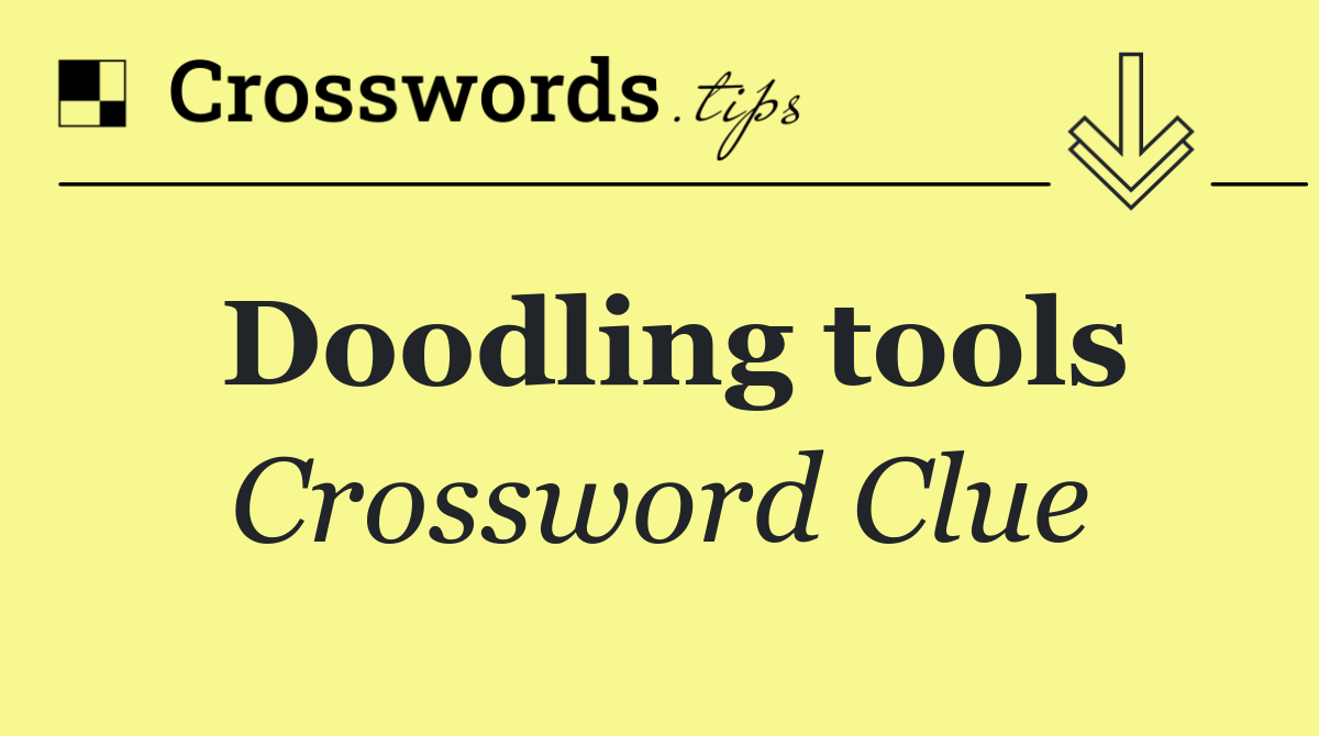 Doodling tools