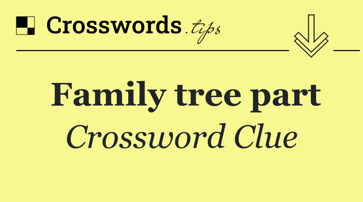 Family tree part