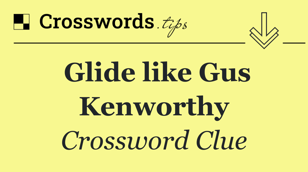 Glide like Gus Kenworthy