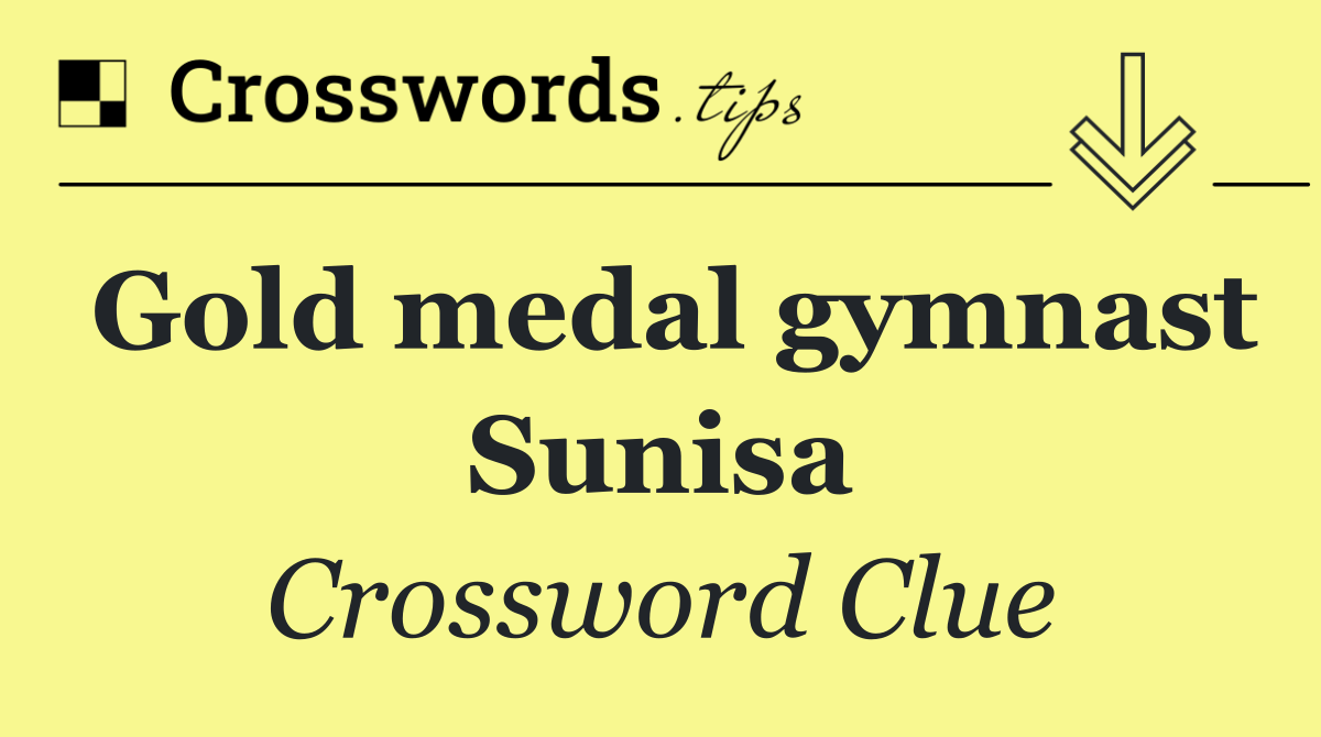 Gold medal gymnast Sunisa