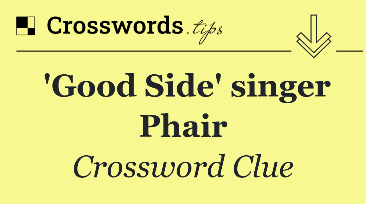 'Good Side' singer Phair