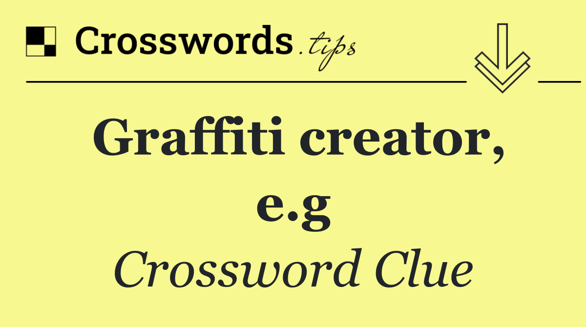 Graffiti creator, e.g