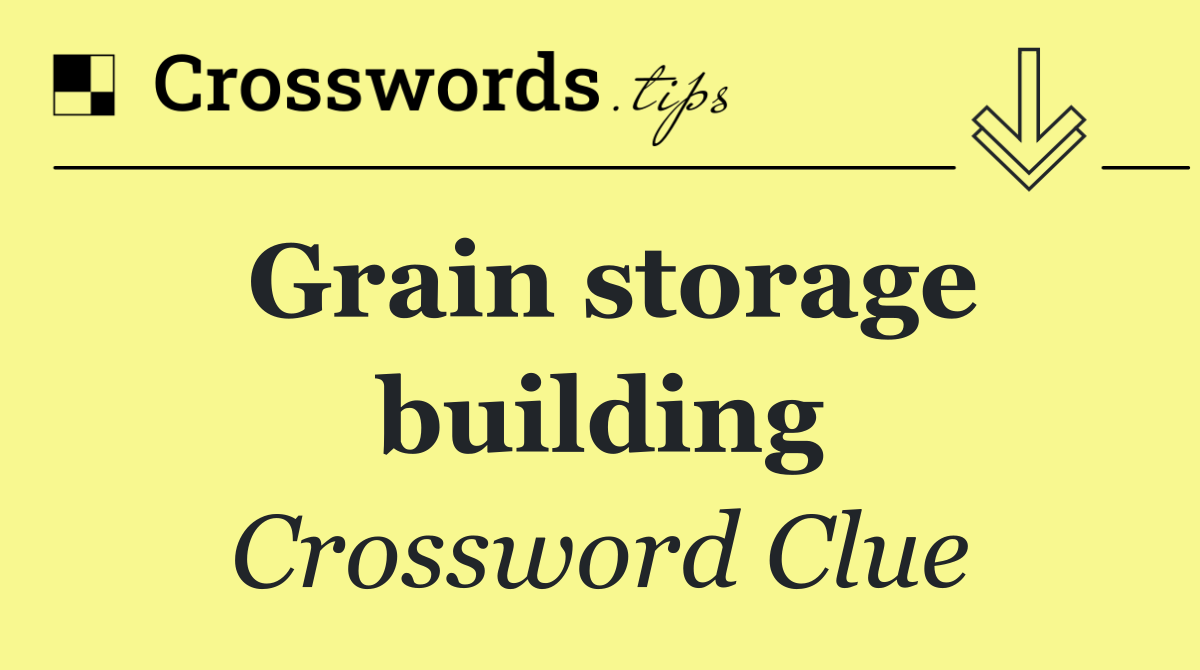 Grain storage building