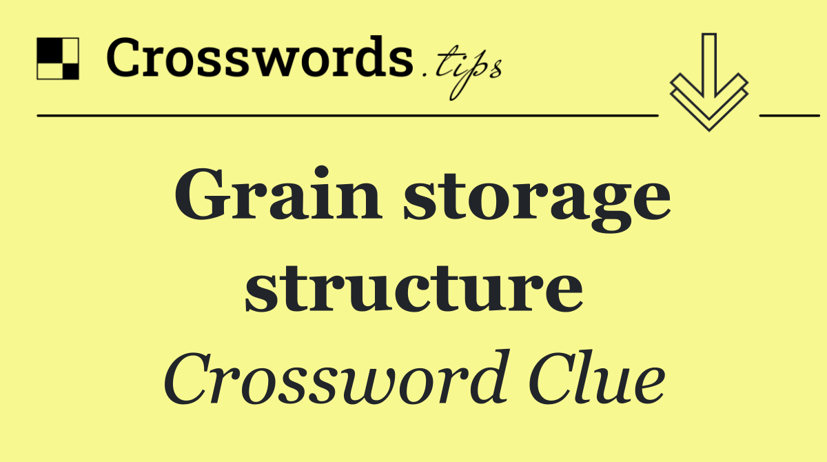 Grain storage structure