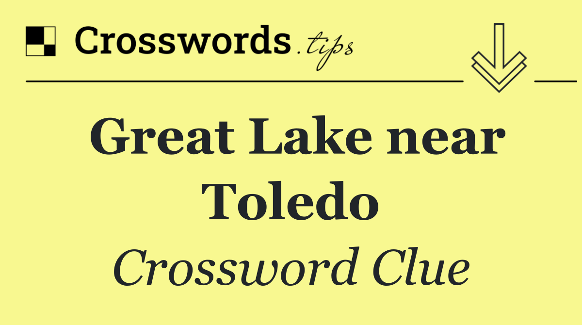 Great Lake near Toledo