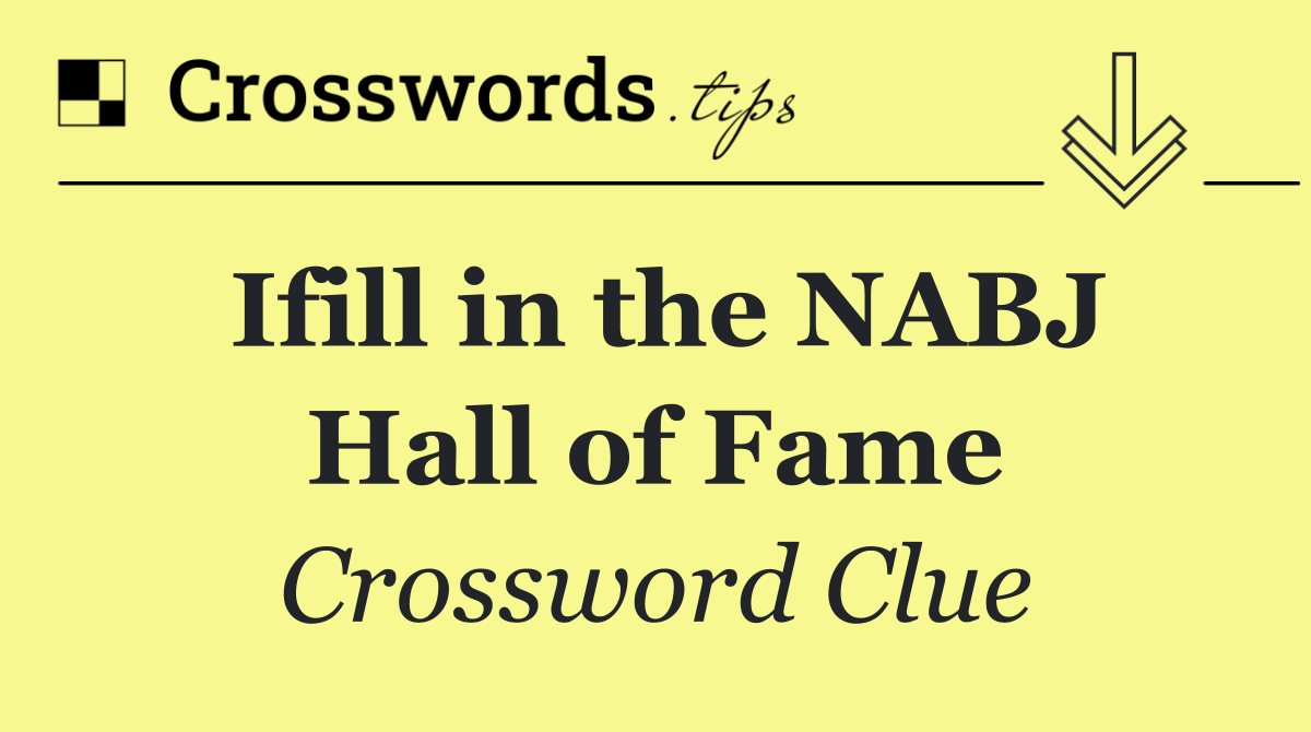 Ifill in the NABJ Hall of Fame