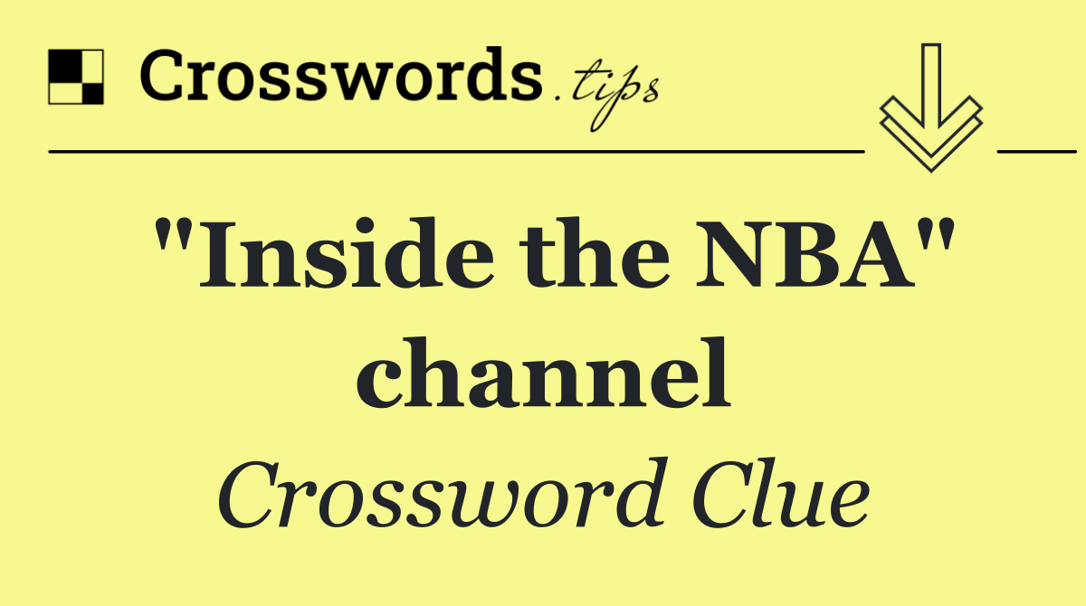 "Inside the NBA" channel