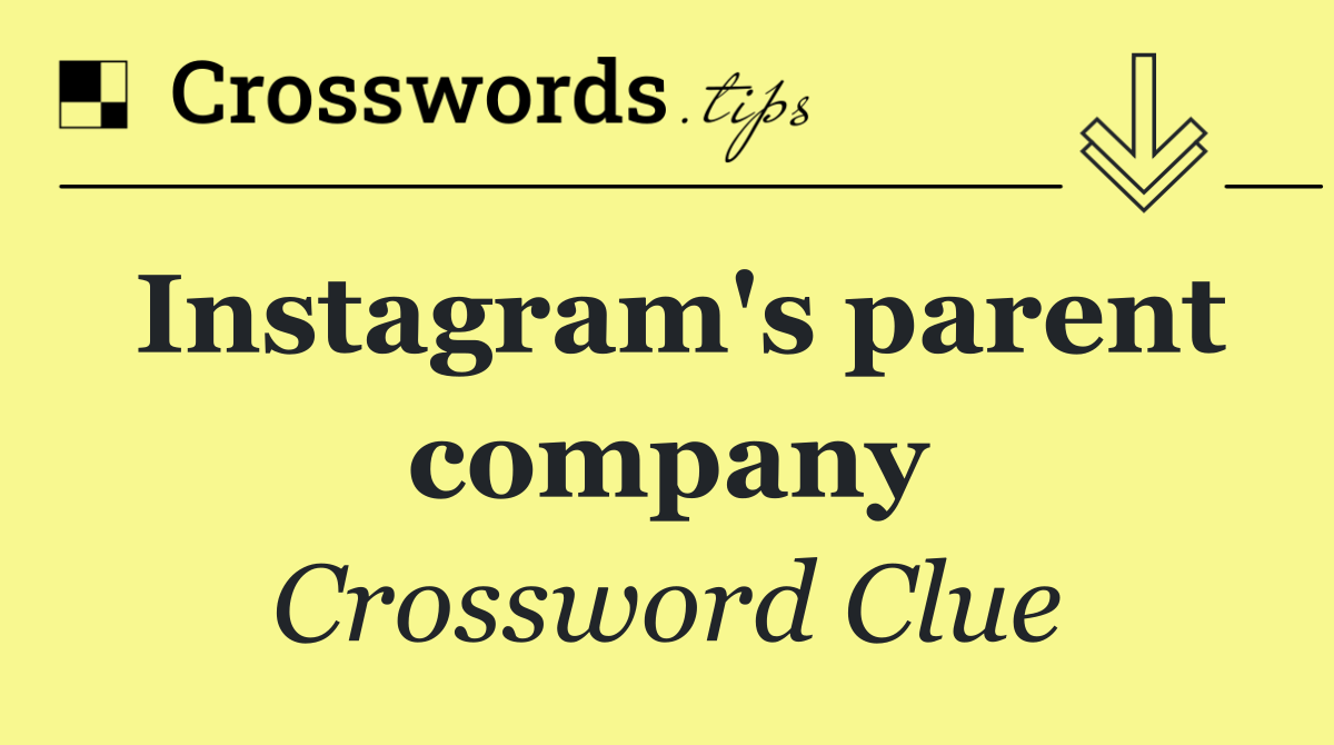 Instagram's parent company