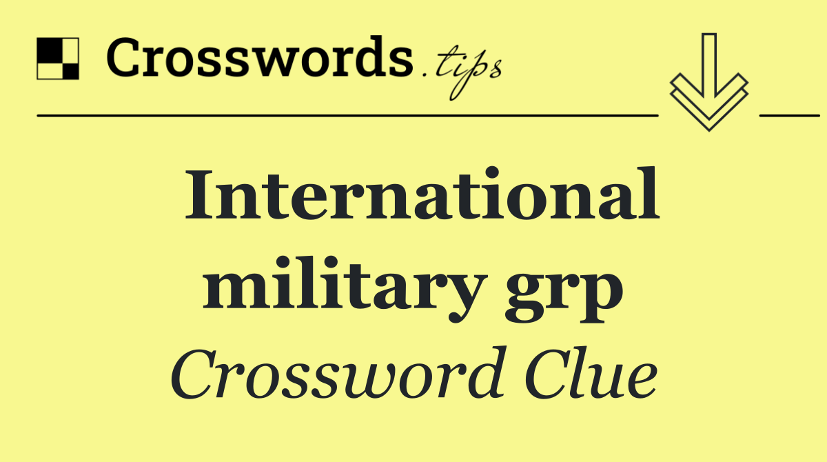 International military grp