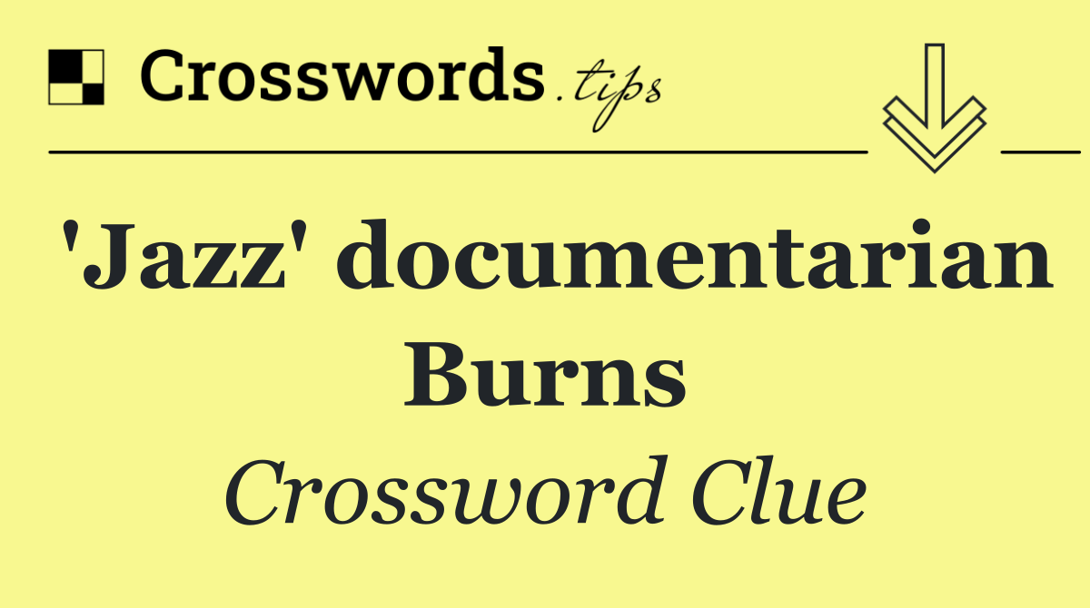 'Jazz' documentarian Burns