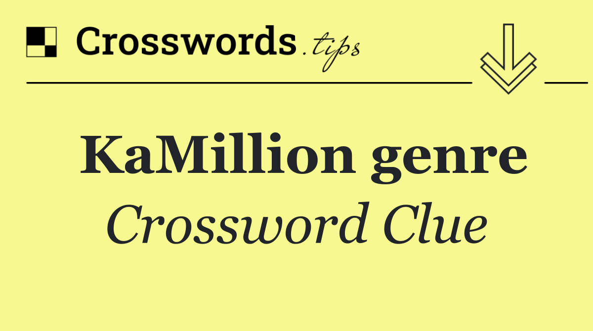 KaMillion genre