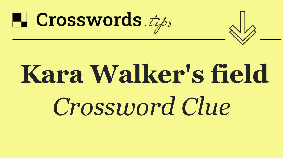 Kara Walker's field