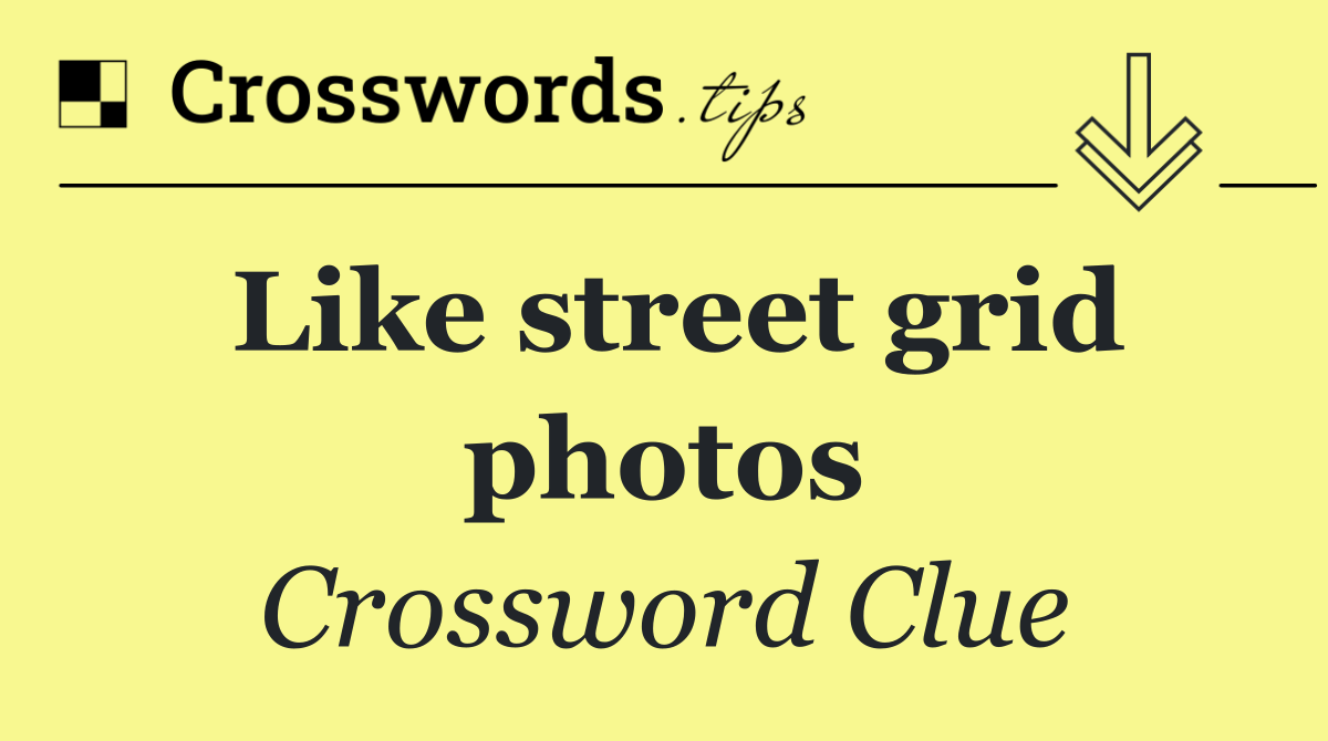 Like street grid photos