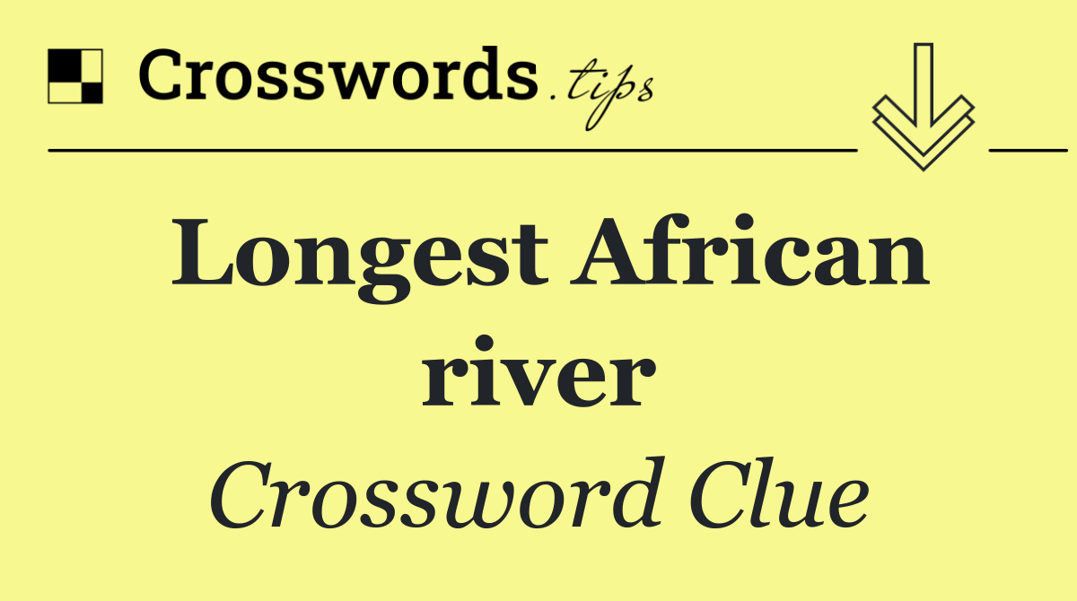 Longest African river