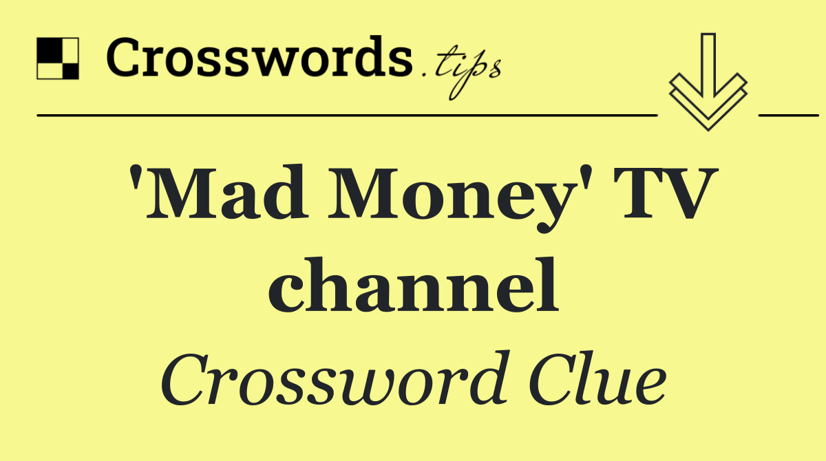 'Mad Money' TV channel