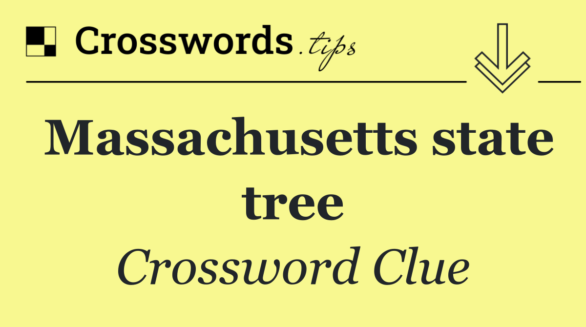 Massachusetts state tree
