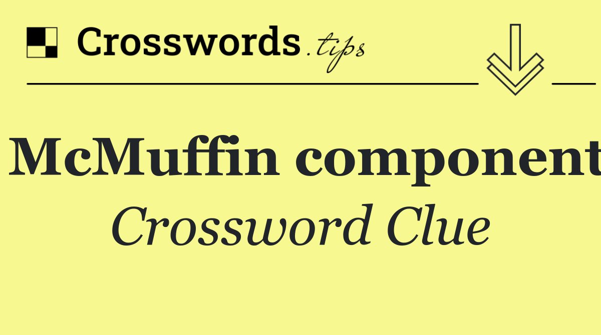 McMuffin component