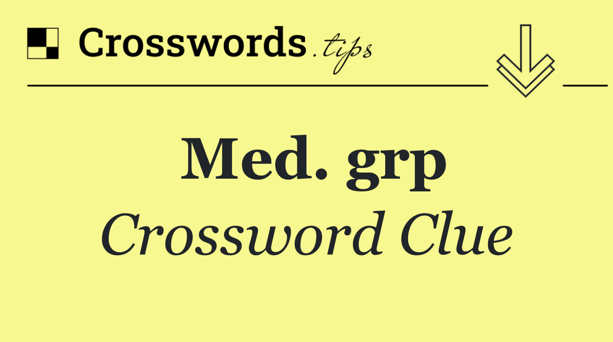 Med. grp