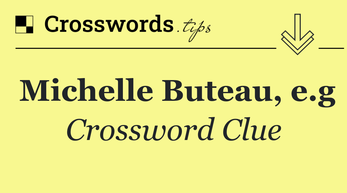 Michelle Buteau, e.g