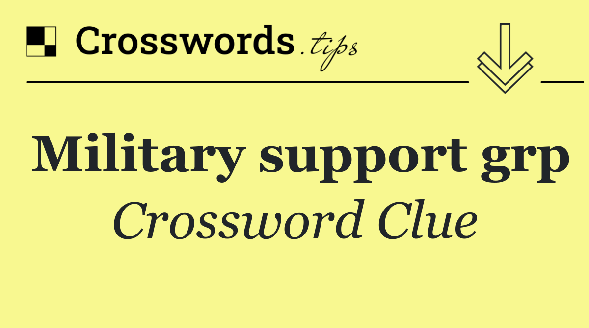 Military support grp