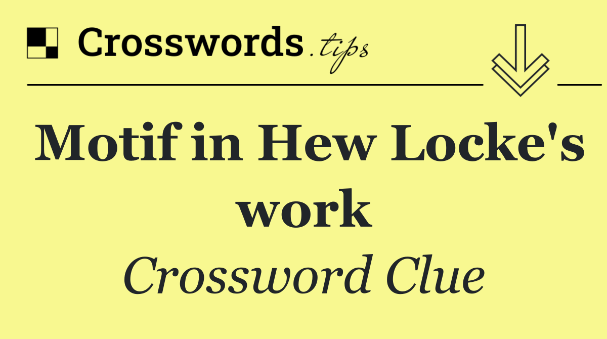 Motif in Hew Locke's work