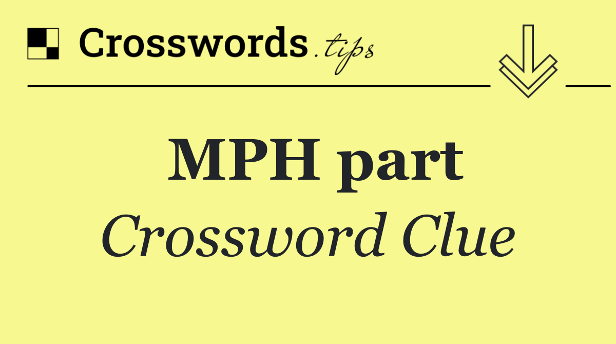 MPH part