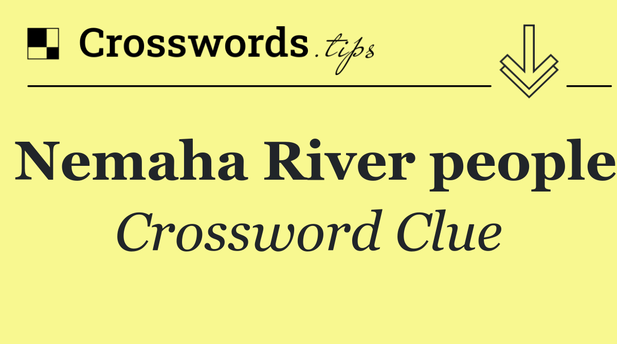 Nemaha River people