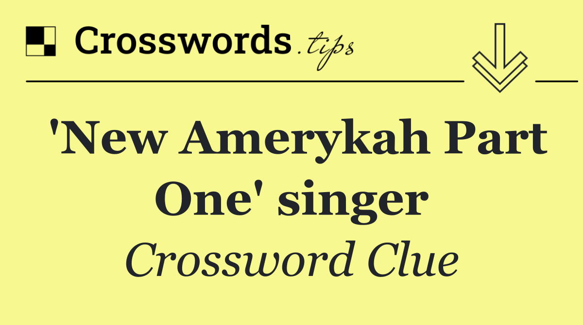 'New Amerykah Part One' singer