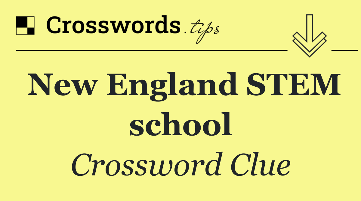 New England STEM school