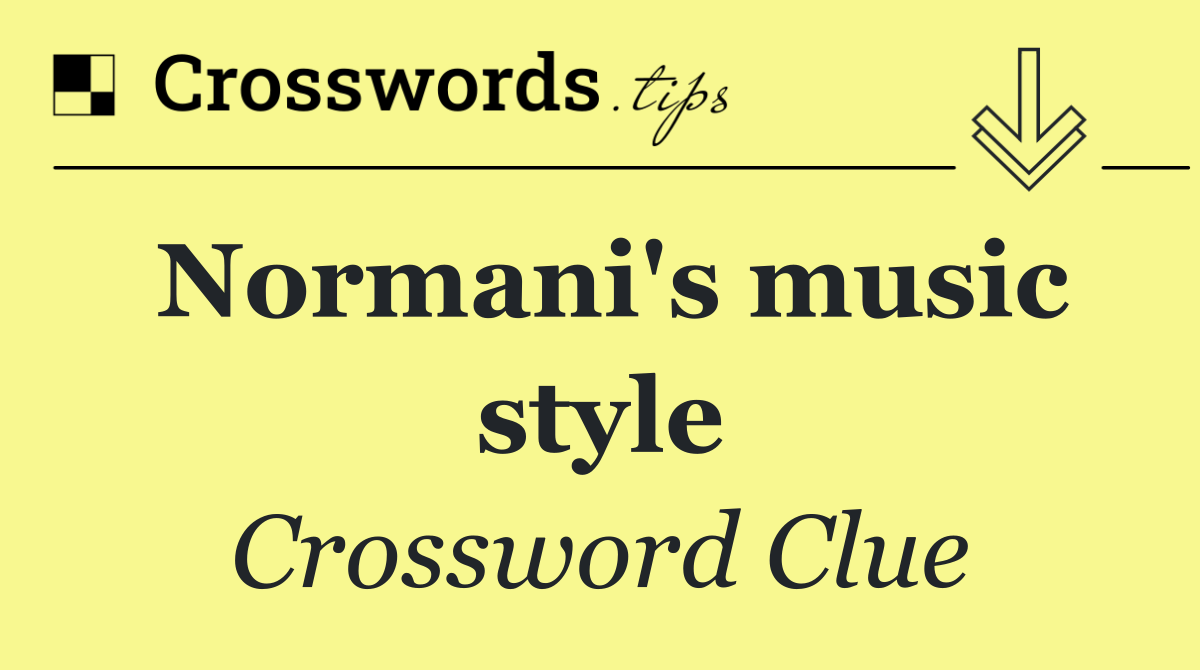 Normani's music style