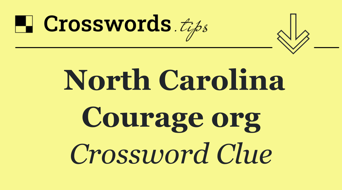 North Carolina Courage org