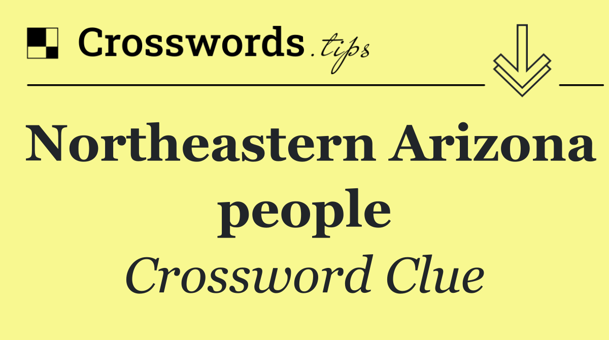 Northeastern Arizona people