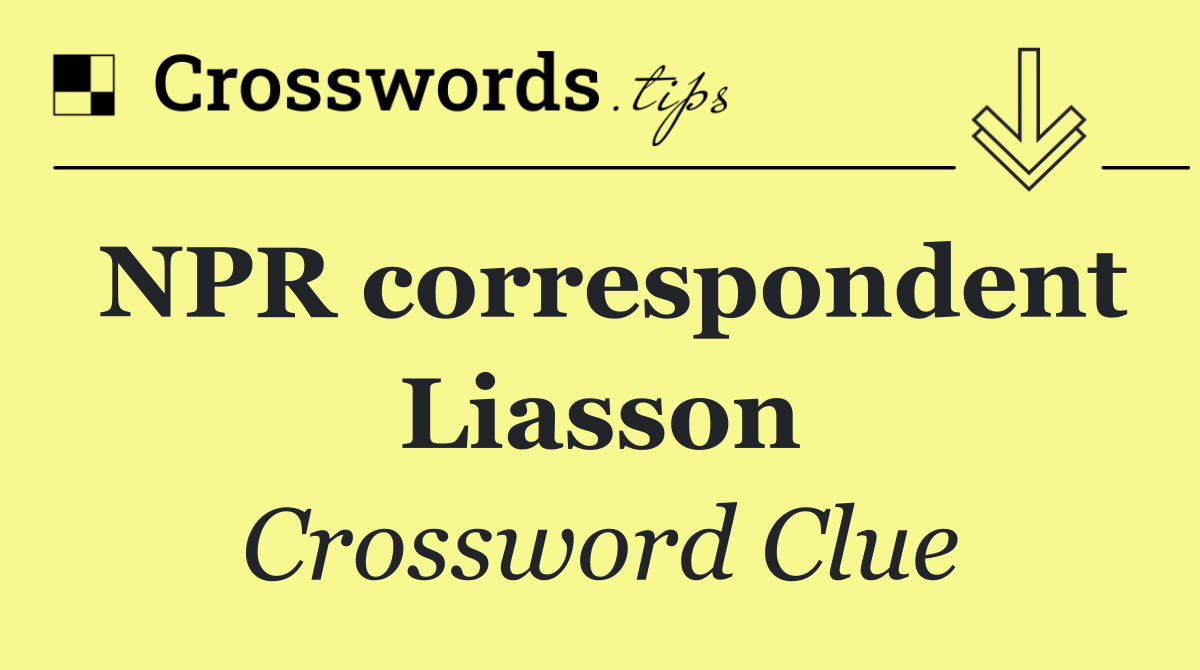 NPR correspondent Liasson