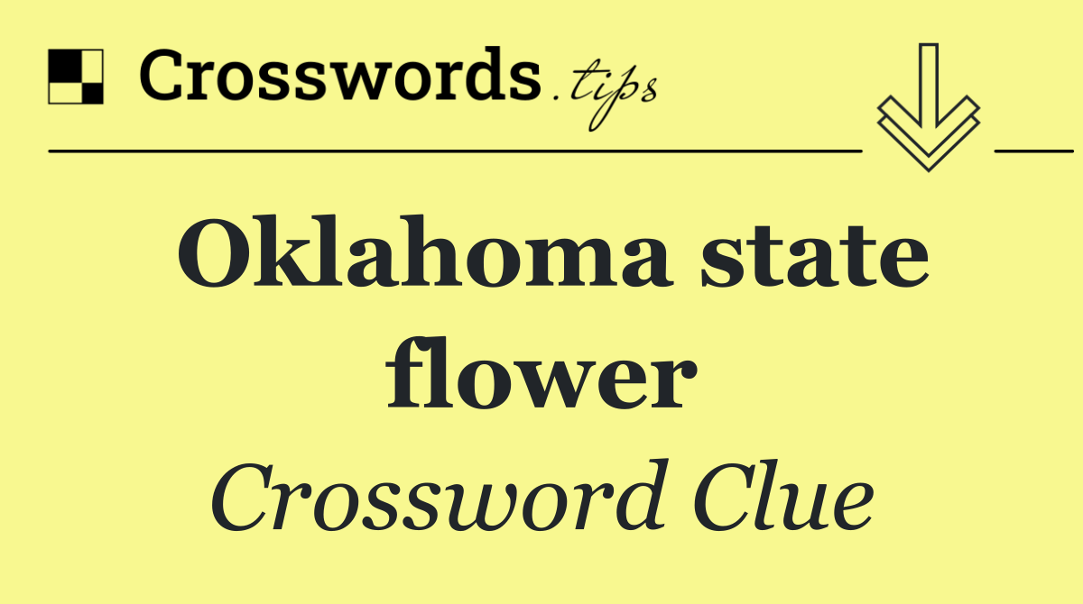 Oklahoma state flower