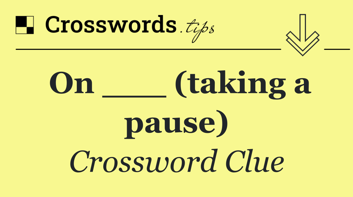 On ___ (taking a pause)