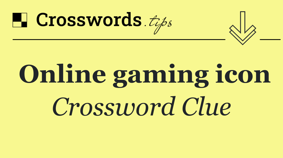 Online gaming icon