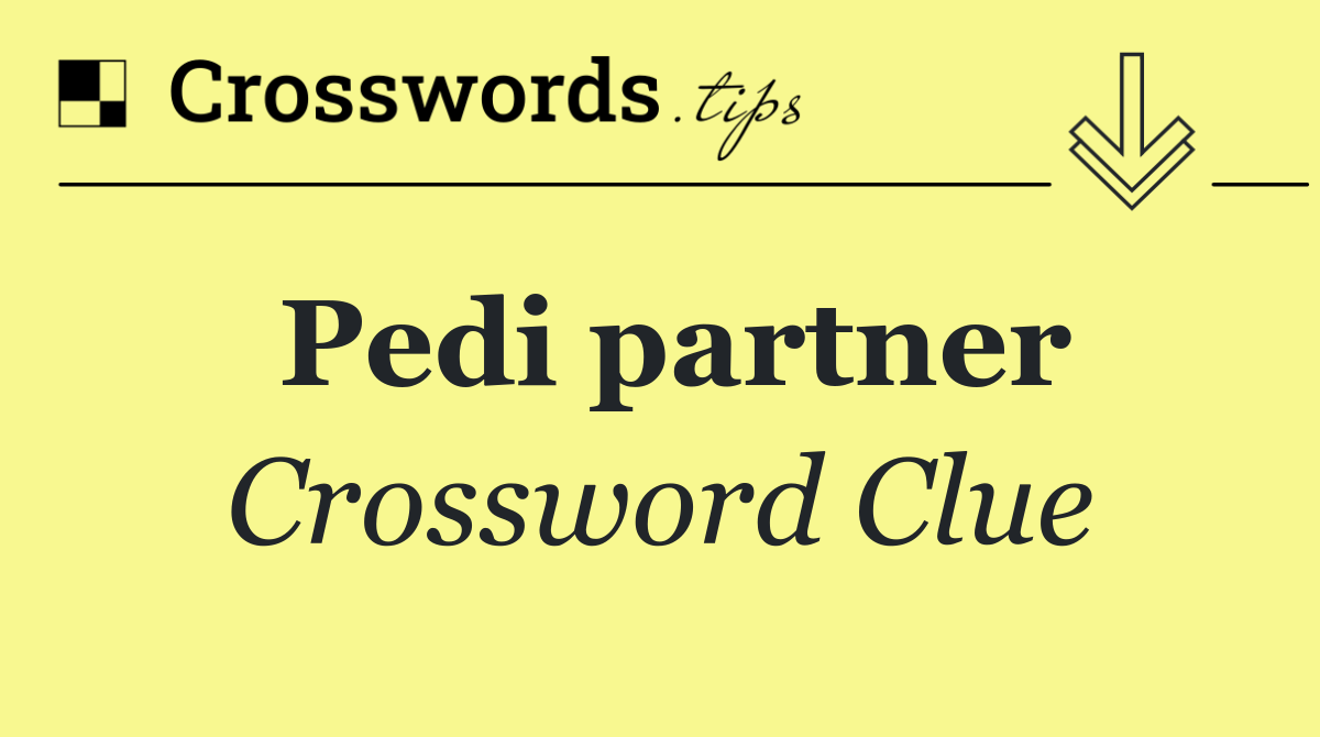 Pedi partner
