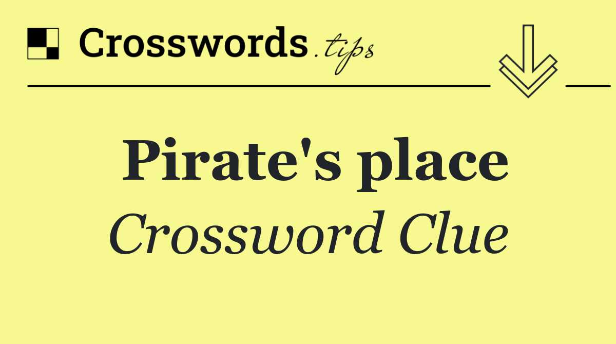Pirate's place