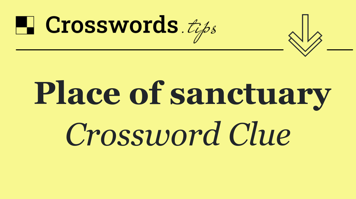 Place of sanctuary