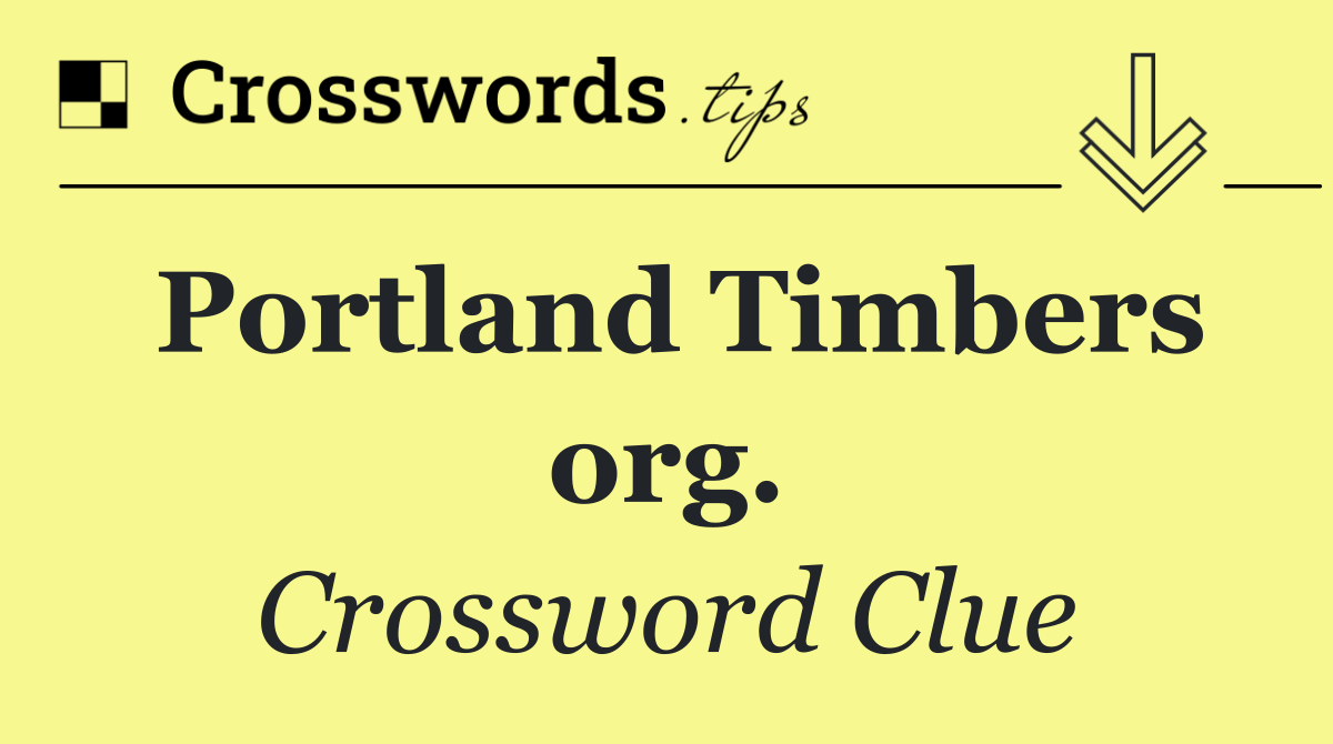 Portland Timbers org.