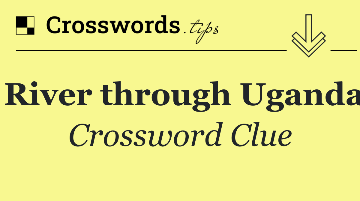River through Uganda