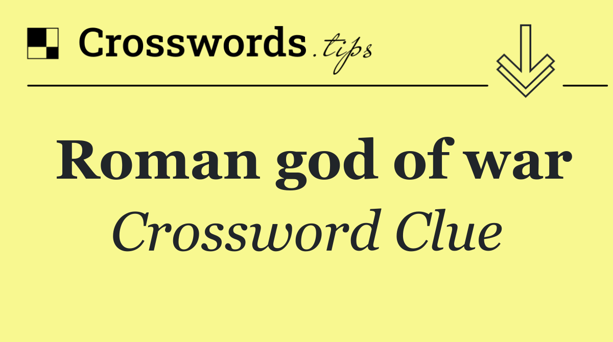 Roman god of war