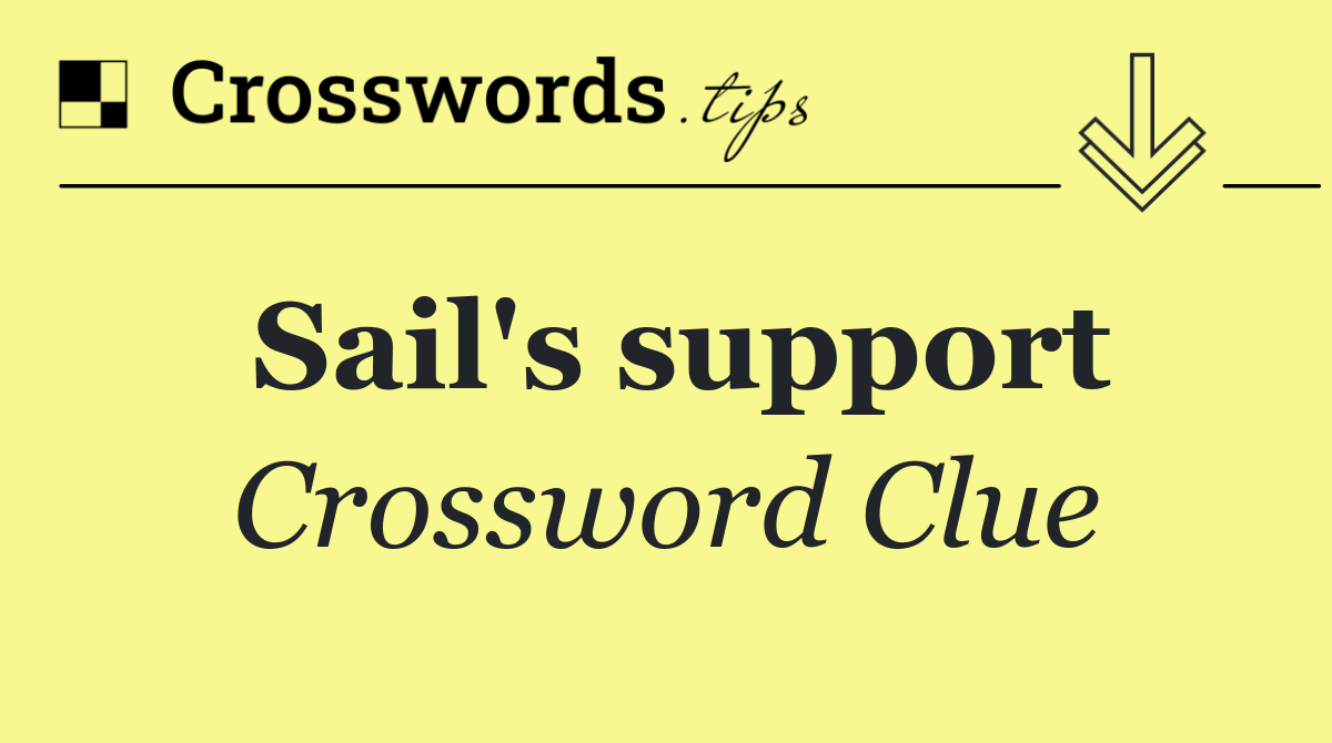 Sail's support