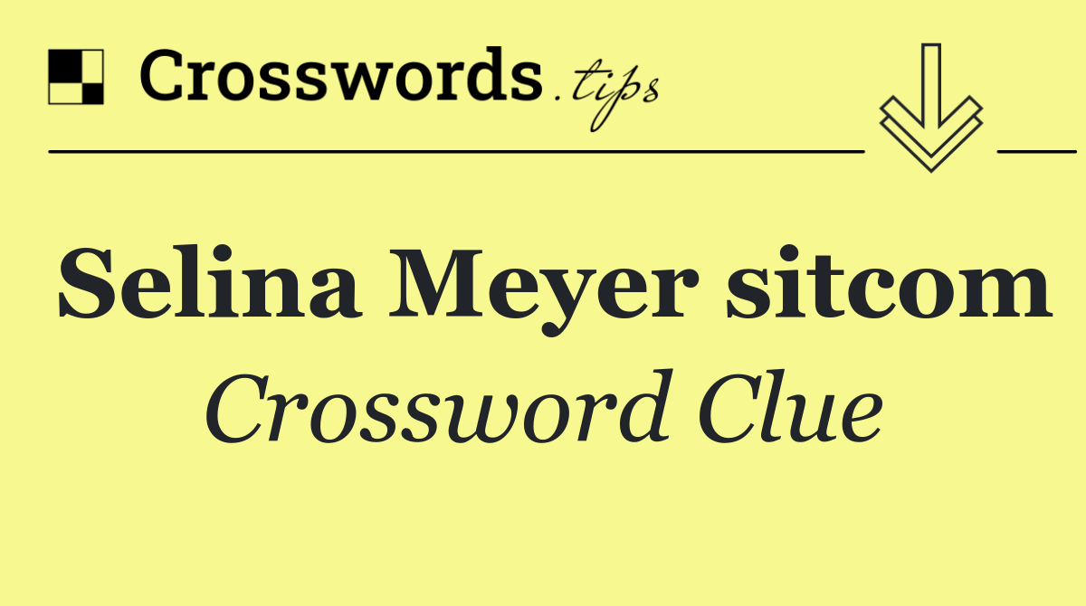 Selina Meyer sitcom