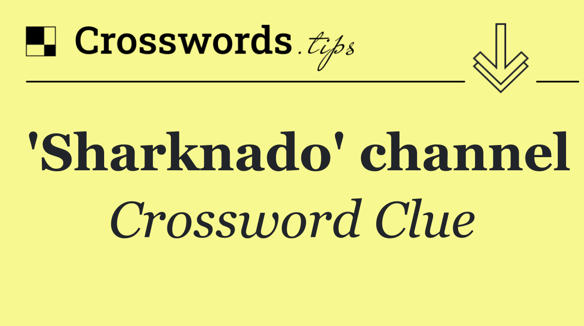 'Sharknado' channel