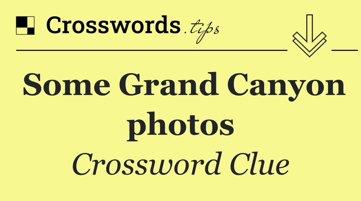 Some Grand Canyon photos