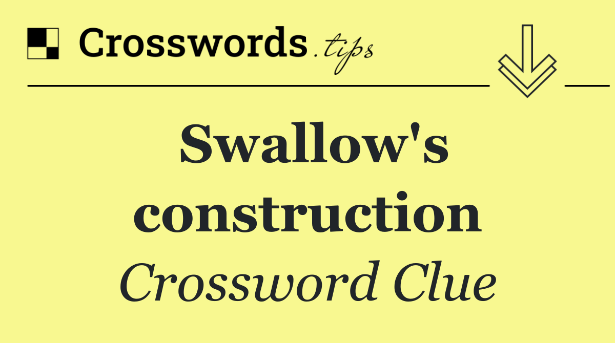 Swallow's construction